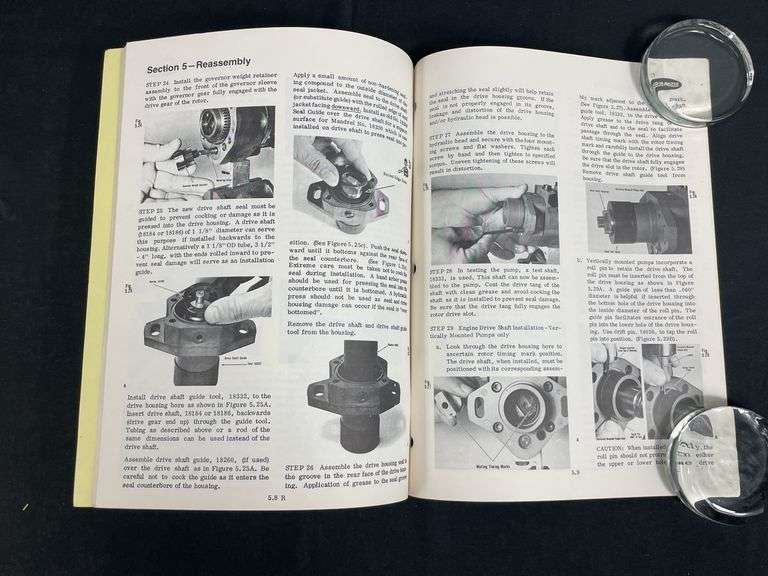 (3) Roosa Master Pump Manuals