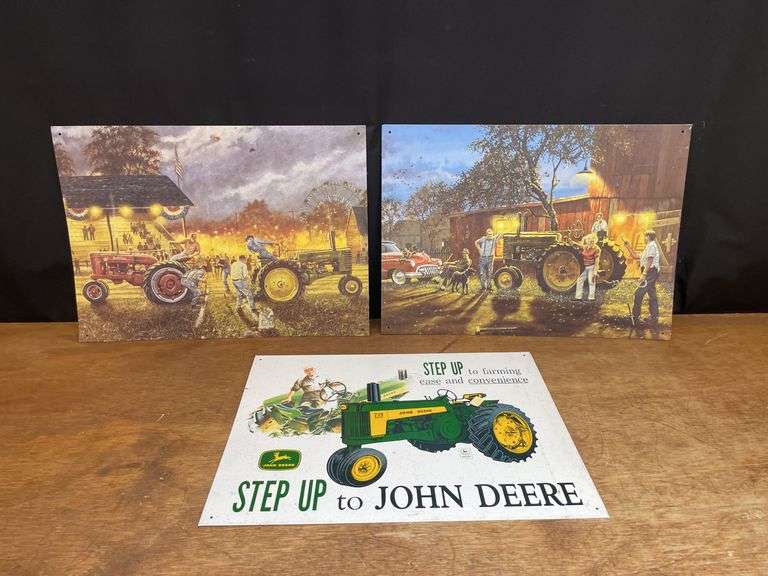 (3) John Deere SST Signs image