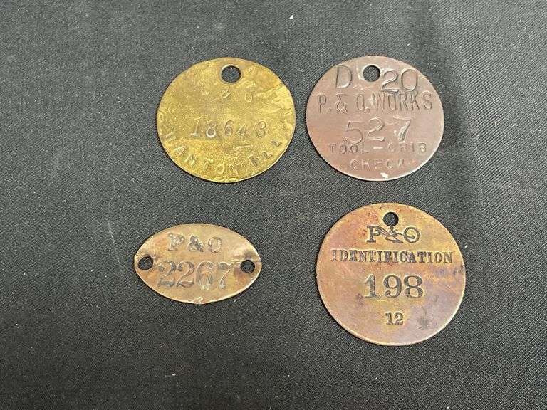 (4) P&O Tool Tags image