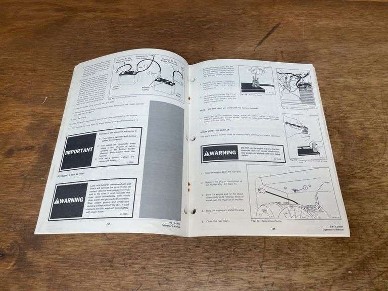 (11) Bobcat Manuals