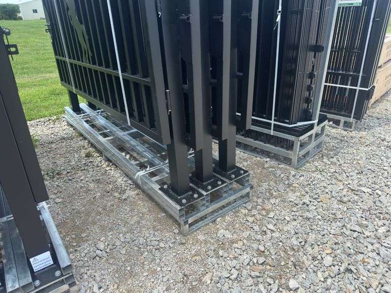 Metal Farm Driveway Gate 7 X 20 Ft 2 Pieces