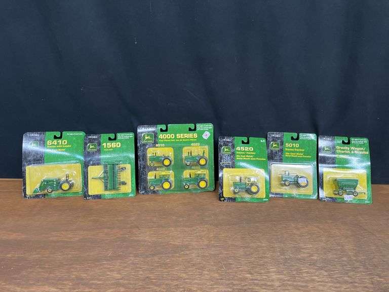 (6) 1/64 John Deere NIB Ertl image