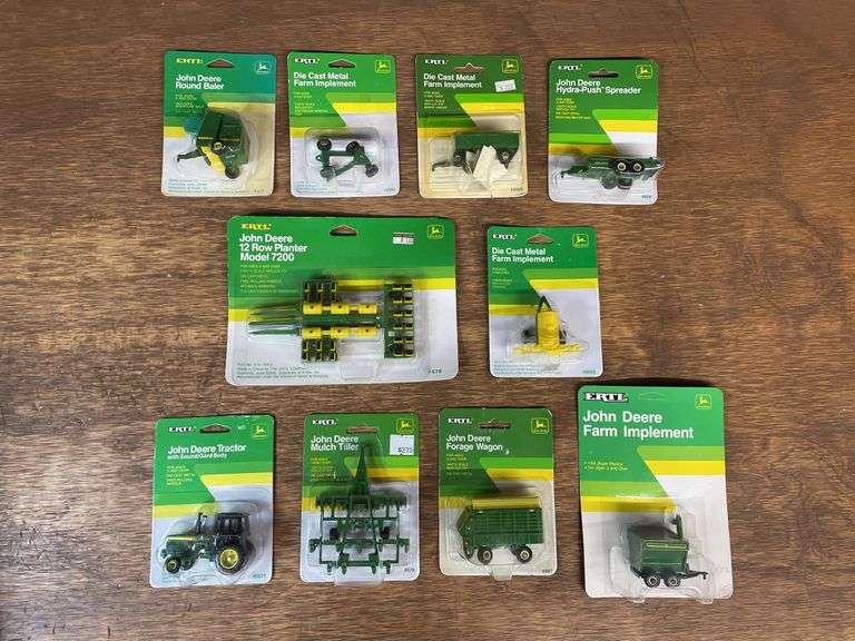 (10) 1/64 John Deere NIB Ertl image