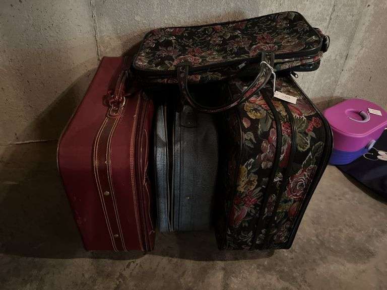 Assorted Suitcases