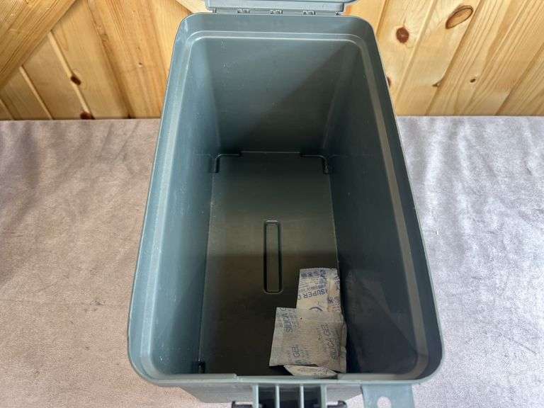 3 Cabela's Hard Plastic Ammo Box & Tray Combo