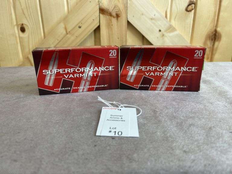 2 Boxes Hornady Superformance Varmint 53 Gr. V-Max .223 image