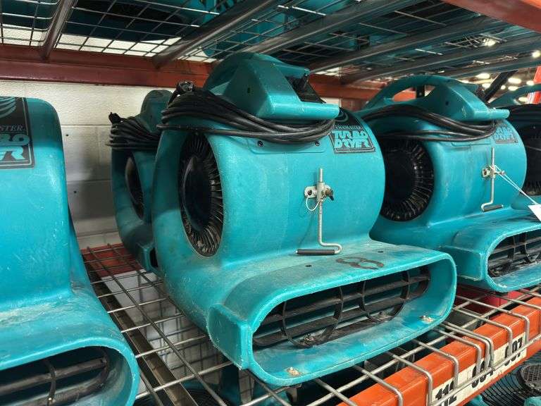 (2) Service Master Turbo Dryers image