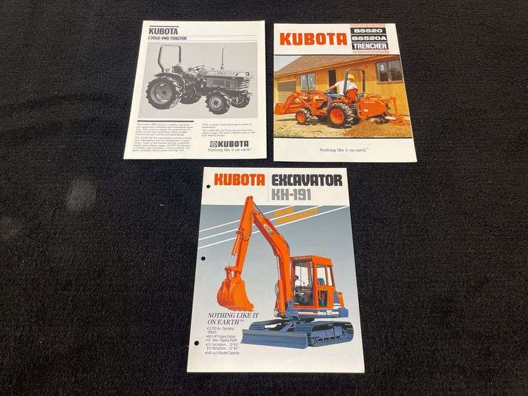 Kubota Sales Literature
