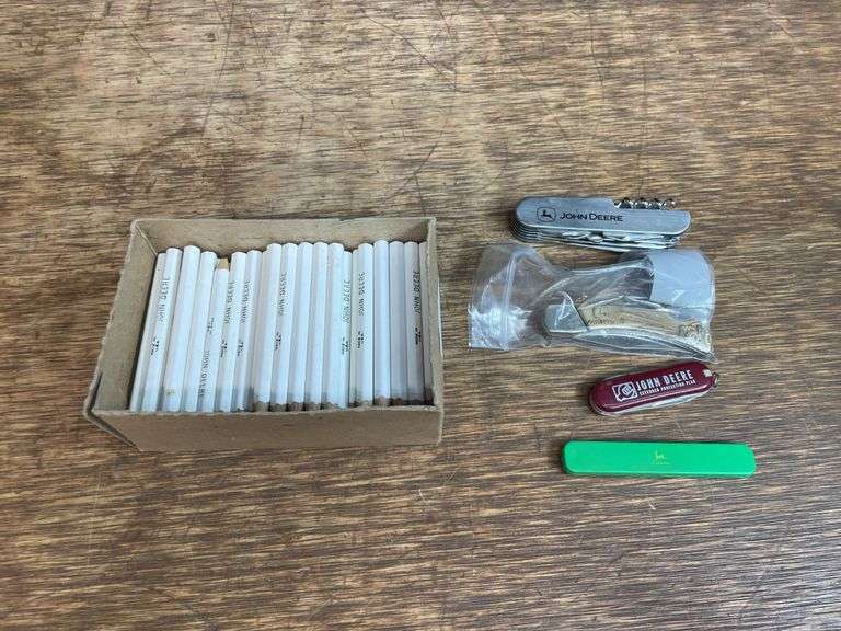John Deere Knives + Pencils