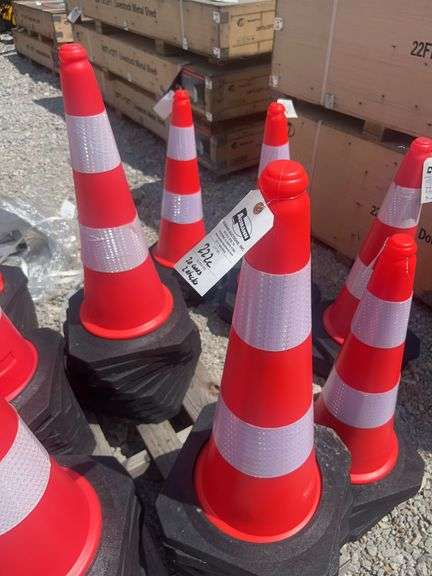 20 traffic cones image
