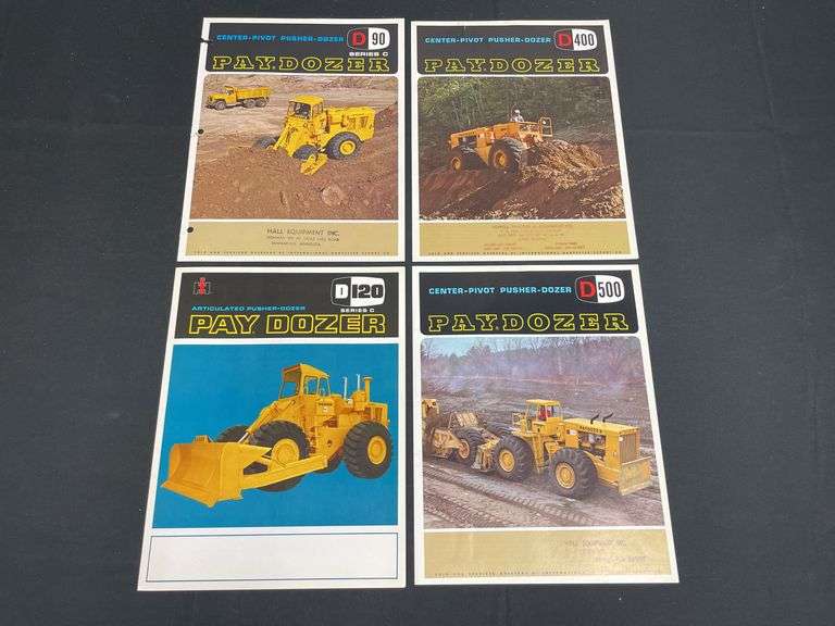 (4) IH Pay Dozer Sales Literature image