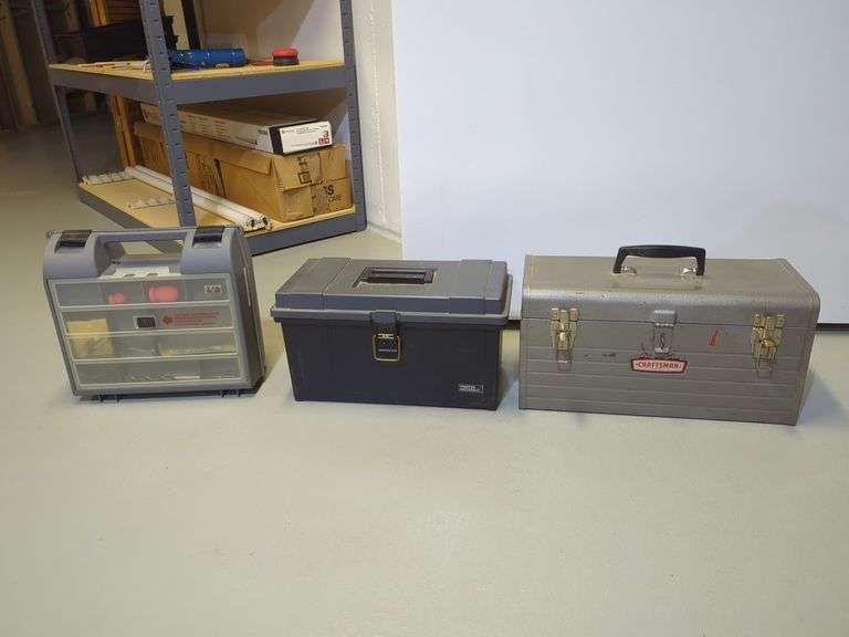 (3) Toolboxes - Craftsman/Master Mechanic image