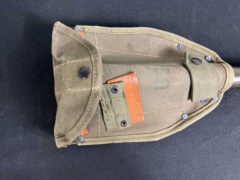 US Ames M1951 Entrenching Tool w/Canvas Carrier