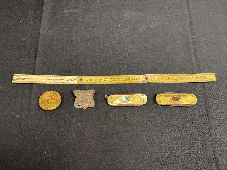 (5) Kinves, Ruler, Badge, Button image