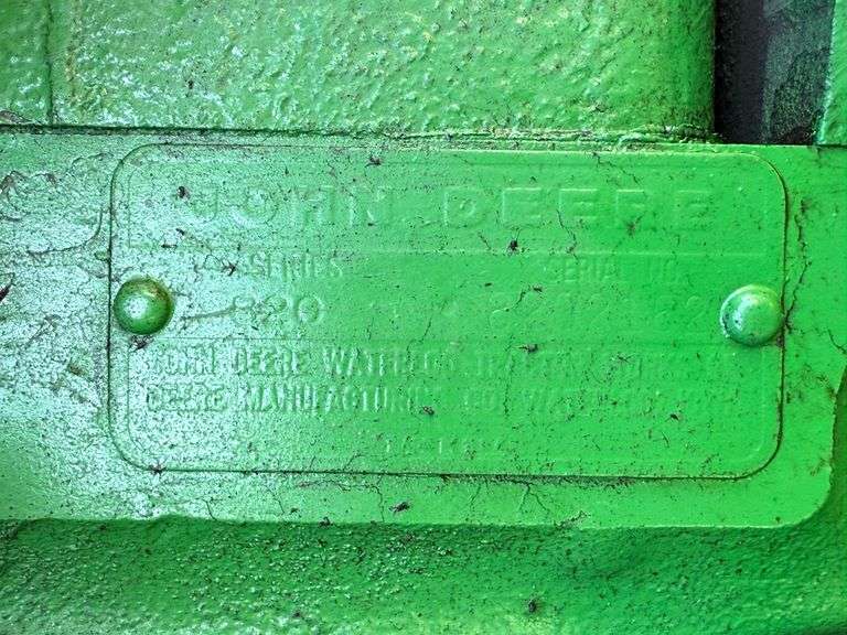 John Deere 820 SN: 8232162 3500 original hours