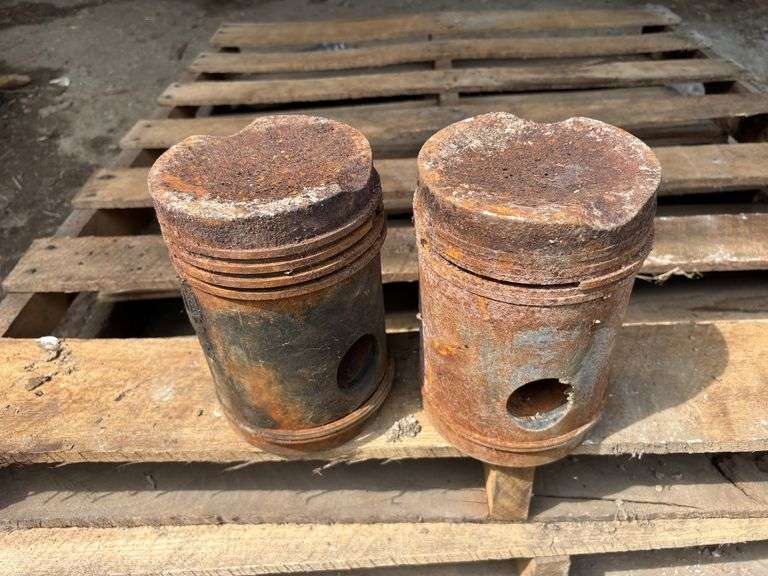 (2) John Deere Model A Pistons image