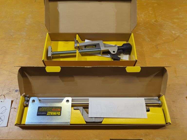 DeWalt Extension Kit and Material Clamp