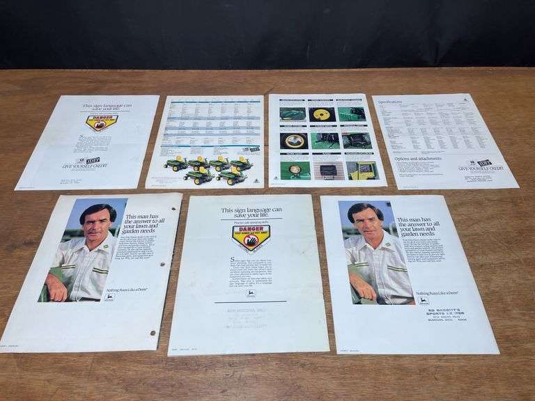 (7) John Deere L&G Sales Literature