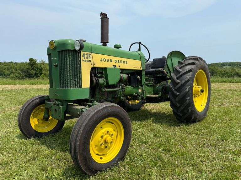 Original 1960 JD 435 GM with PS  SN 439314 image