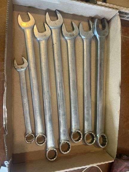 (7) Snap-On SAE Wrenches