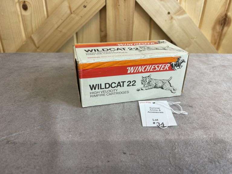 500 Rounds Winchester Wildcat .22 High Velocity .22 LR image