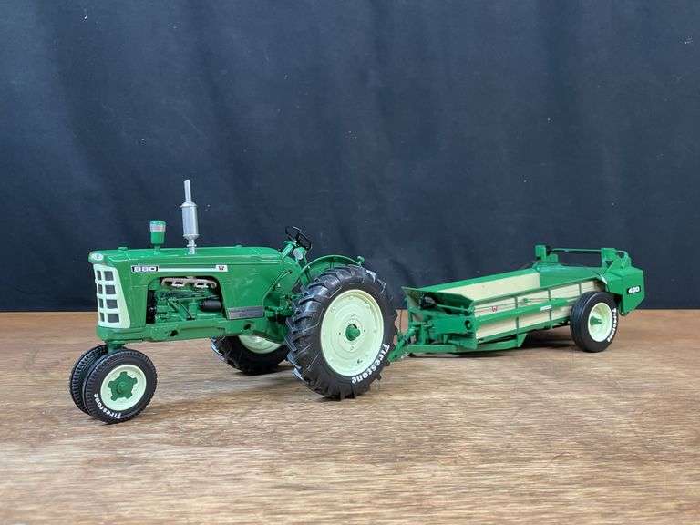 1/16 Oliver 880 + 490 Spreader Firestone SC image