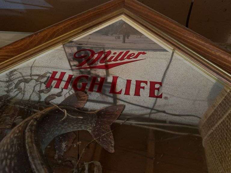 Miller High Life Fish Beer mirror