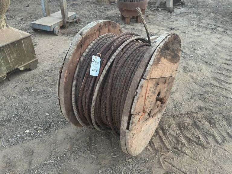 Partial Spool of 3/4” Cable image