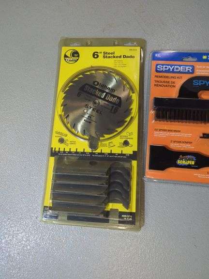 Spyder Remodeling Kit and 6" Stell Stacked Dado