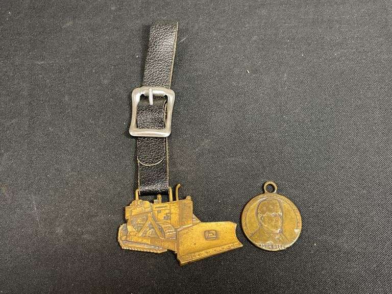 (2) John Deere Watch Fob + Charm image