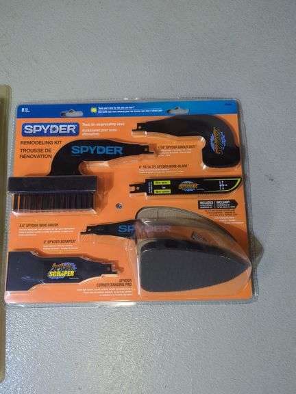 Spyder Remodeling Kit and 6" Stell Stacked Dado