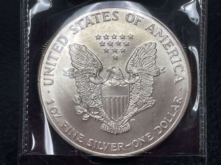 (2) 1992 & 1994 $1 American Silver Eagle