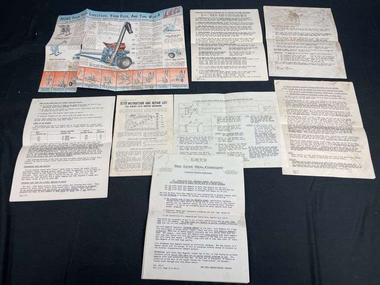 Letz Feed Grinder Literature