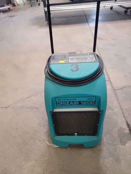 Dri-Eaz DrizAir 1200 Dehumidifier Total Hrs: 3906
