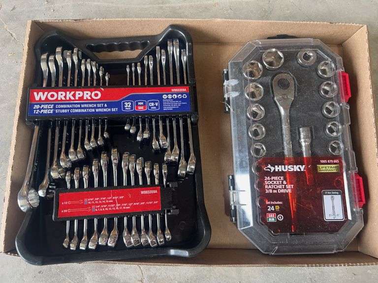 Socket and Ratchet & Wrench Set image