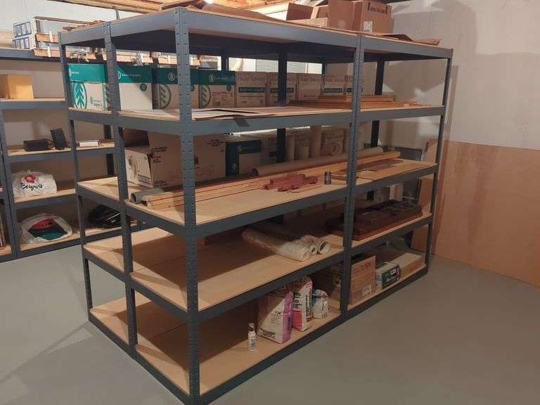 (4) Shelves - 6' x 4' x 2' image