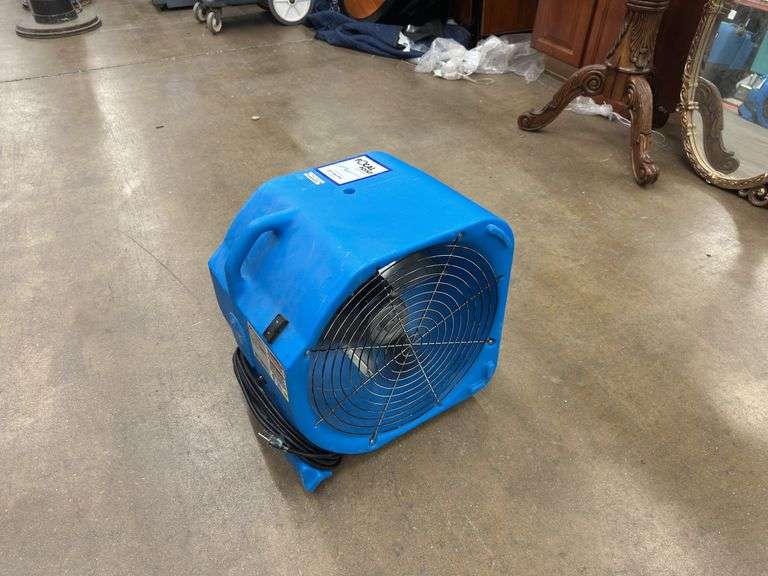 MOUNTO AM25AX 1/4hp 4000cfm Axial Fan Air Mover Floor Dryer Drum Fan