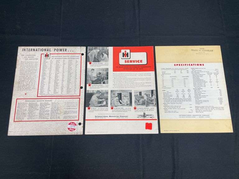 (3) IH Crawler Sales Literature