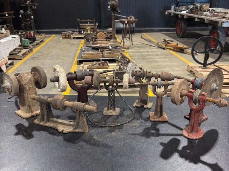 Collection of Eight Grinders and Polishers image