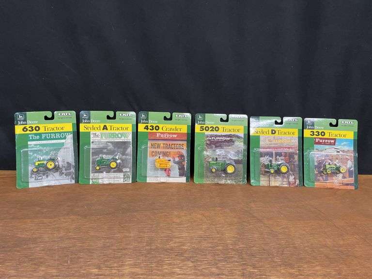 (6) 1/64 John Deere The Furrow NIB Ertl image