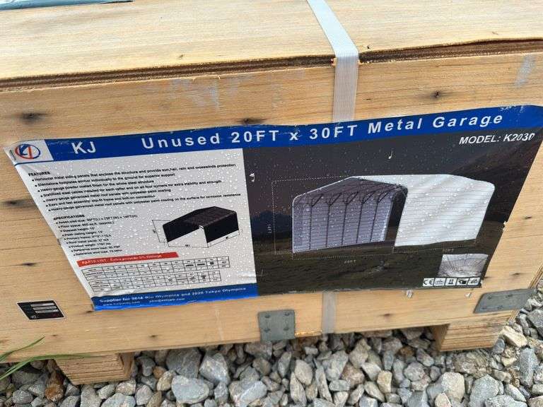 20 X 30FT Metal Garage image