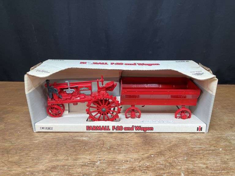 1/16 Farmall F-20 + Wagon Set NIB Ertl image