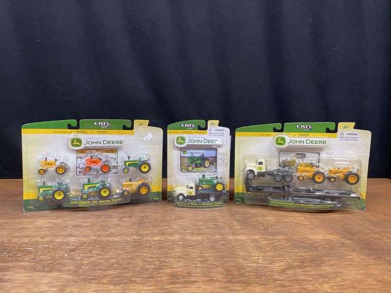 (3) 1/64 John Deere Sets NIB Ertl image