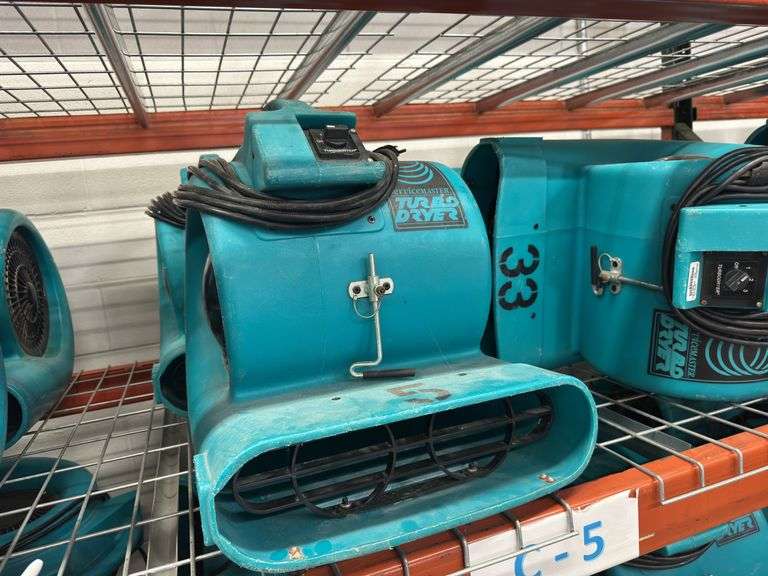 (2) Service Master Turbo Dryers image