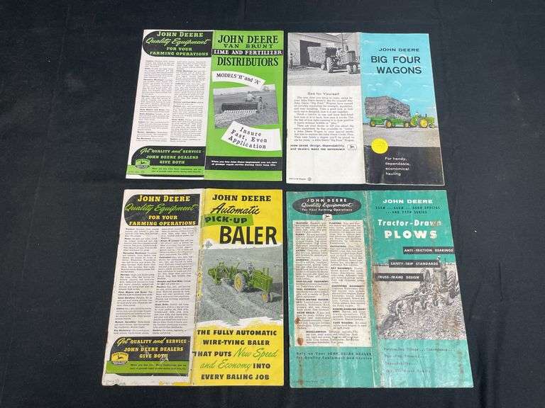(4) John Deere Implement Sales Literature image