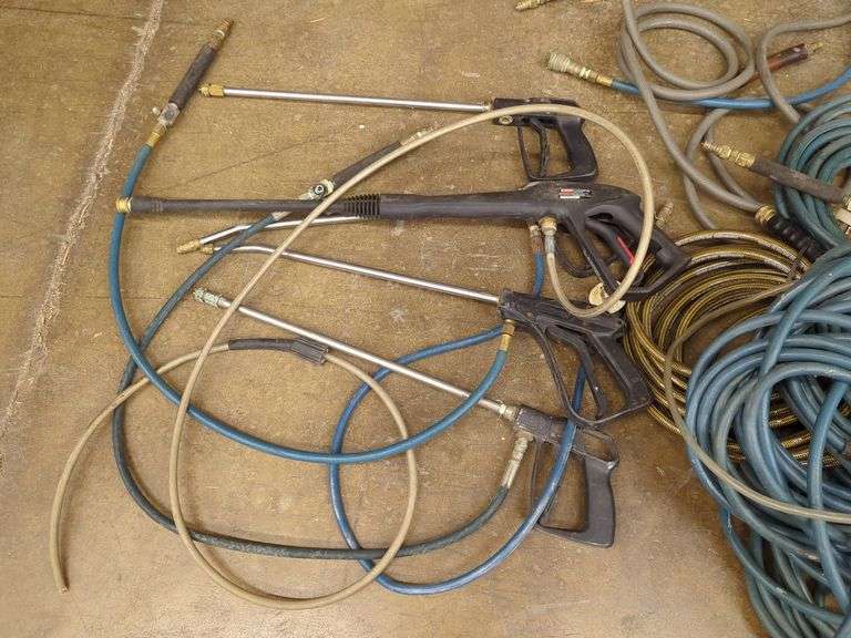 Pressure Washer Hoses and Wands Lot
