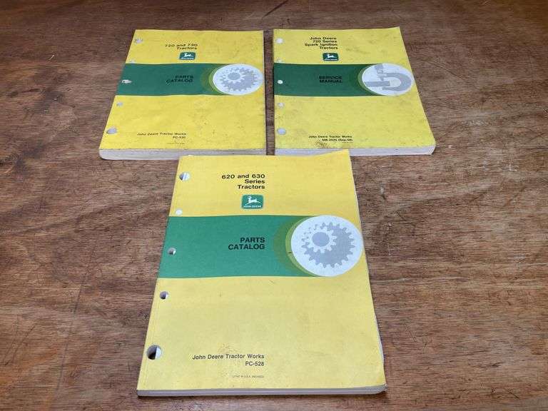 (3) John Deere 620/630 + 720/730 Manuals image