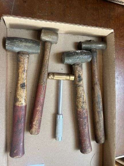 (5) Brass Hammers