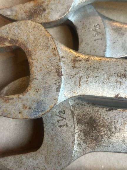 (6) Snap-On SAE Wrenches