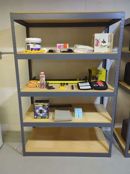 Shelf and Contents Lot - 6ft x 4 ft x 2 ft image